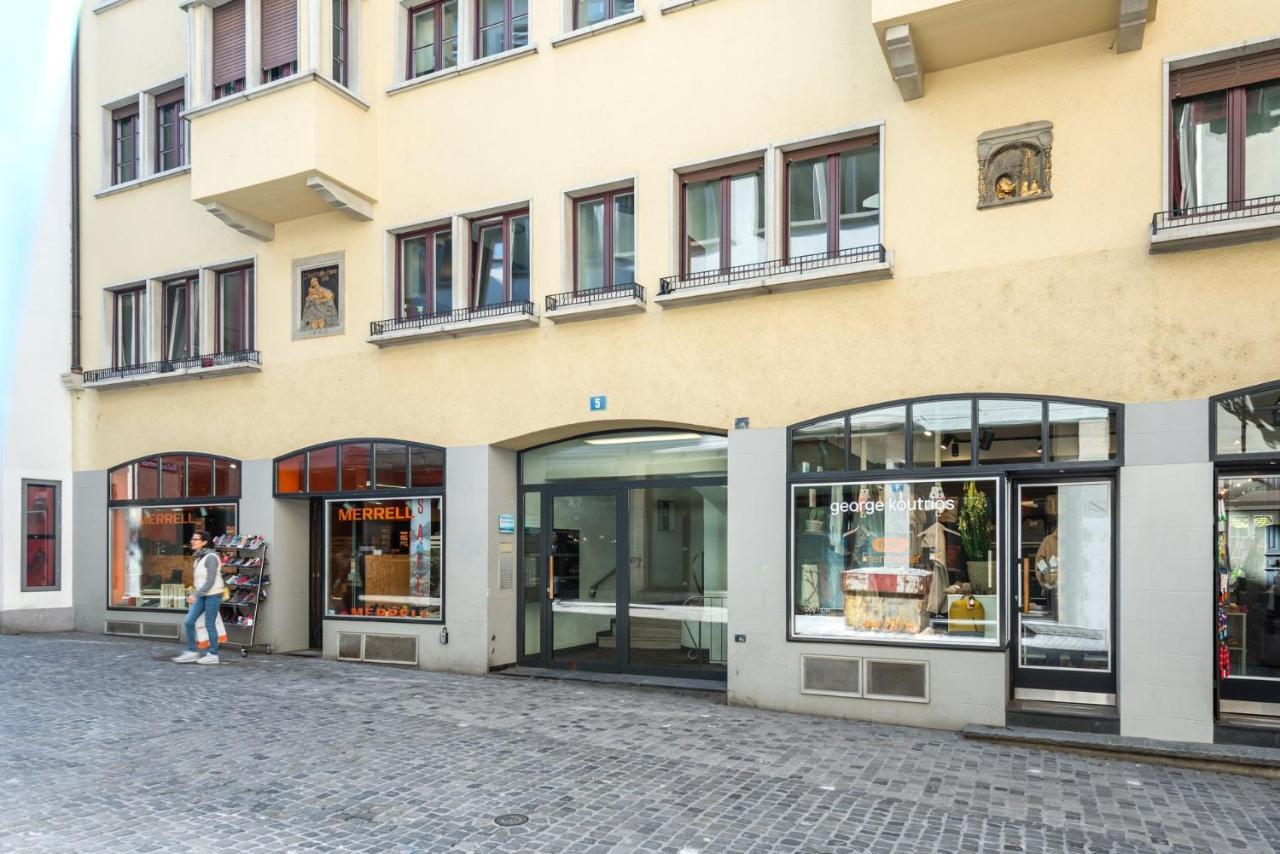 Muenstergasse Zurich Old Town Lejlighed Eksteriør billede
