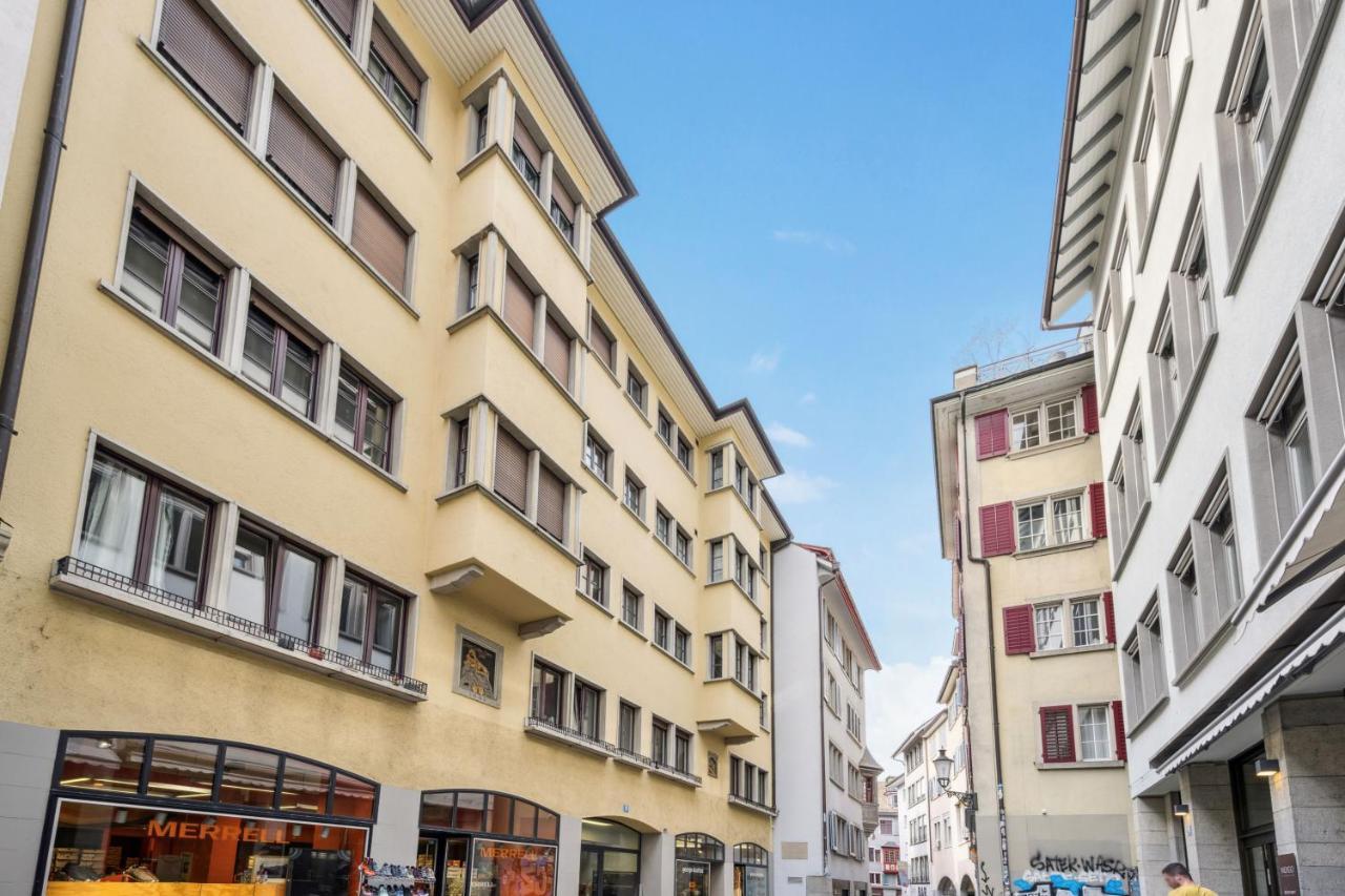 Muenstergasse Zurich Old Town Lejlighed Eksteriør billede