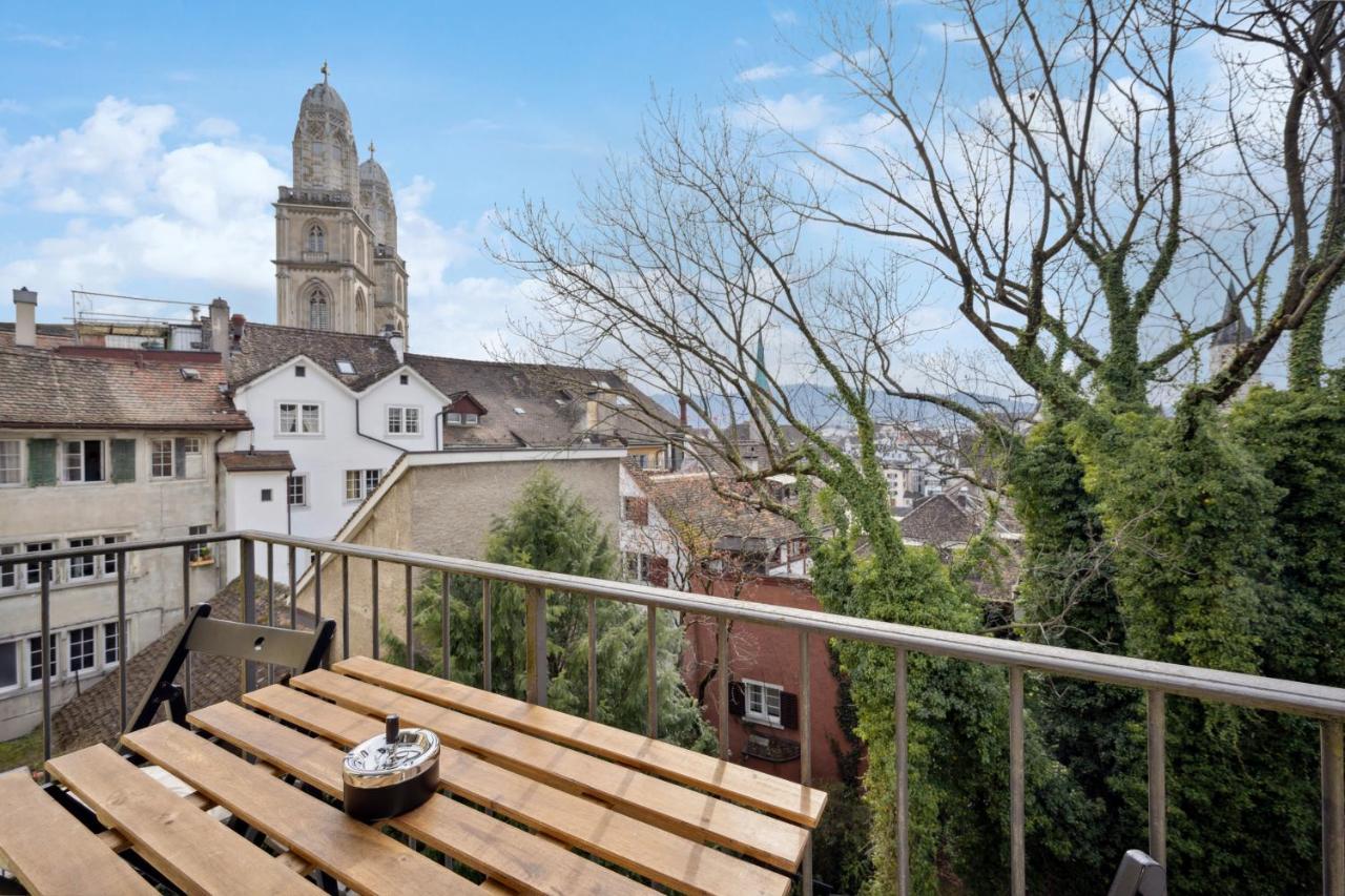Muenstergasse Zurich Old Town Lejlighed Eksteriør billede