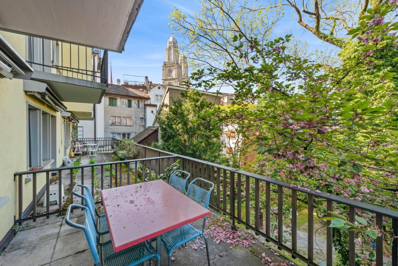 Muenstergasse Zurich Old Town Lejlighed Eksteriør billede